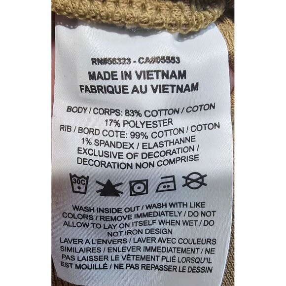 Nike Womens S Tan Everyday Modern High Rise Textured Joggers - Picture 13 of 14